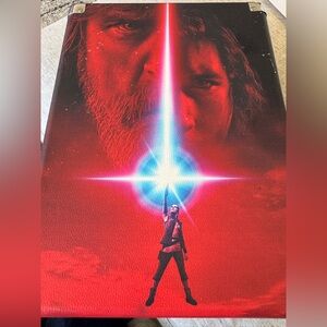 2017 Crosley Star Wars Limited Edition record player last Jedi no cords